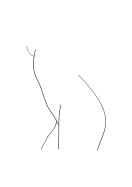 Female Body Profile Sketch | Crie seu próprio pôster