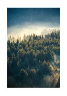 Misty Forest | Crie seu próprio pôster