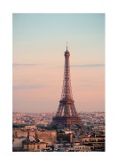 View Of Eiffel Tower In Paris | Crie seu próprio pôster