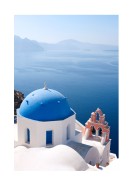 Santorini In Greece | Crie seu próprio pôster