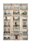 Building Facades In Paris | Crie seu próprio pôster
