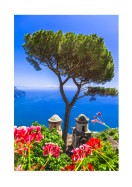 Scenic Views On The Amalfi Coast | Crie seu próprio pôster